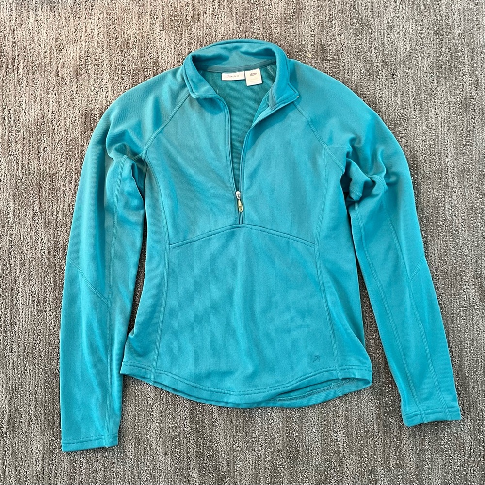Ativa Quarter Zip Pullover sz s